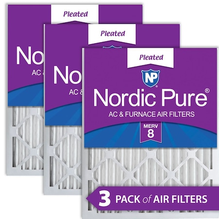 FILTER 20X35X2 MERV 8 MPR 800 3 PIECES ACTUAL SIZE 1950X3450X175 MADE IN THE USA FIL